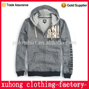 Korean fashion style embroidery patch zipper brand high quality sweater pullover model cheap